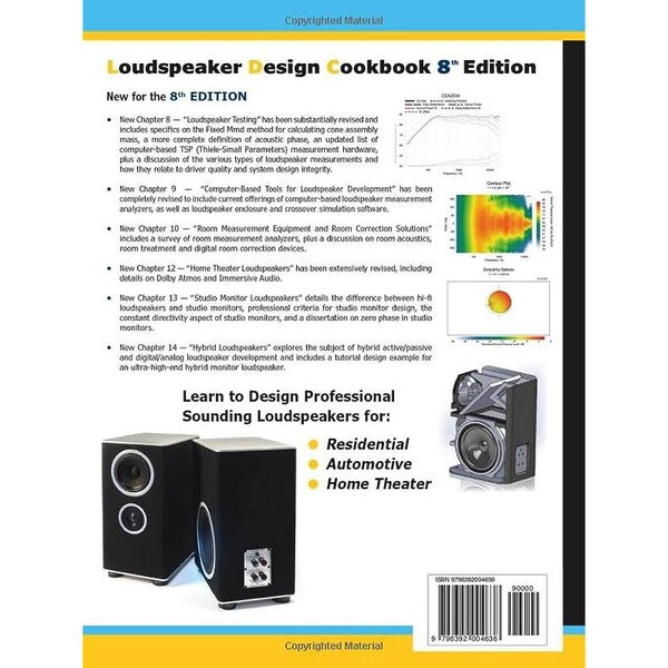 Main product image for Loudspeaker Design Cookbook 8th Edition Book500-036